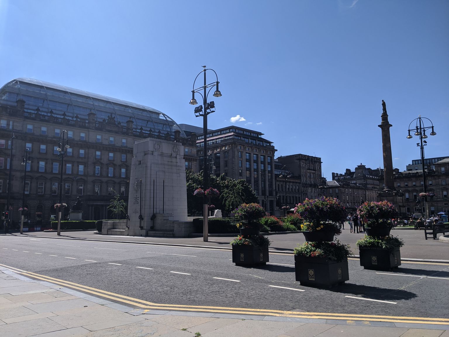 George Square in Glasgow city centre
