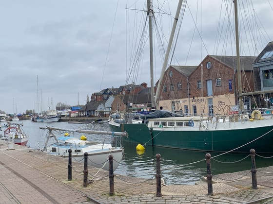 Exeter Quayside on the River Exe