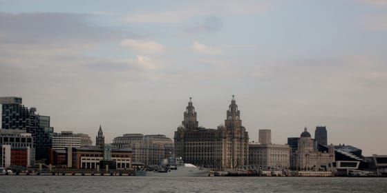 Liverpool waterfront and the Three Graces