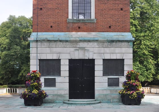 The Carillon Tower in Queen's Park, Loughborough