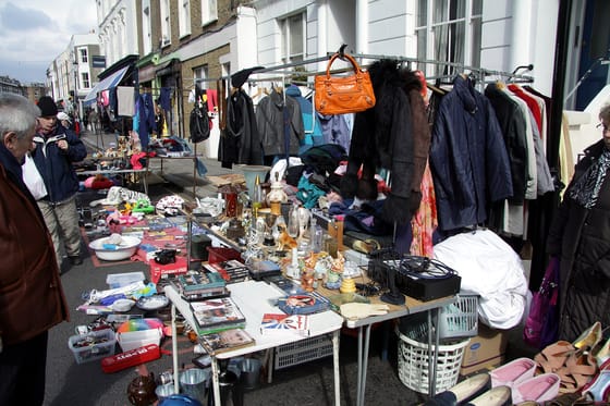 Portobello Road market, Notting Hill
